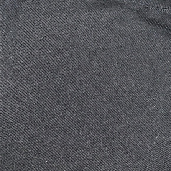 Black ribbed top - Picture 2 of 3